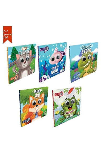Sincap Kitap Bu Kocaman Gözler Kimin? (0-6 YAŞ) Set (5 KİTAP) Takım