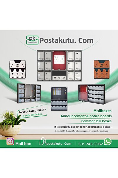 Reklamwar Mailbox and Magetli Display Board 10 Circles