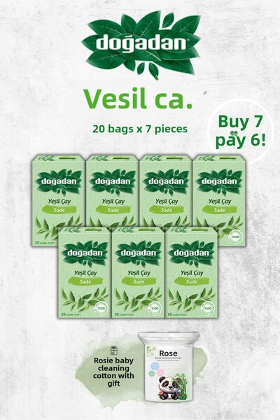 Doğadan شاي أخضر ساده اشترِ 7 واحصل على 6 مجانًا وروزي باموك