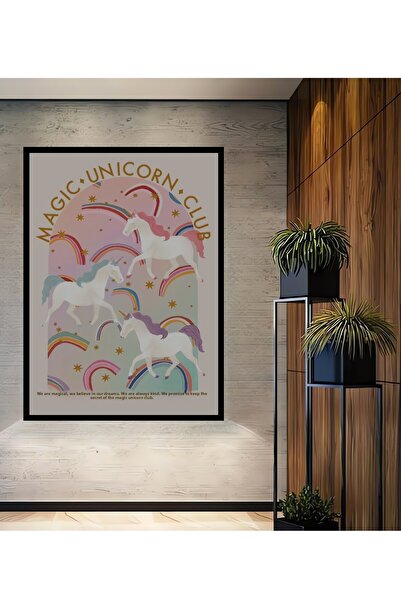 Teona Ahşap Tablou decorativ din lemn dreptunghiular cu aspect de cadru de cl...