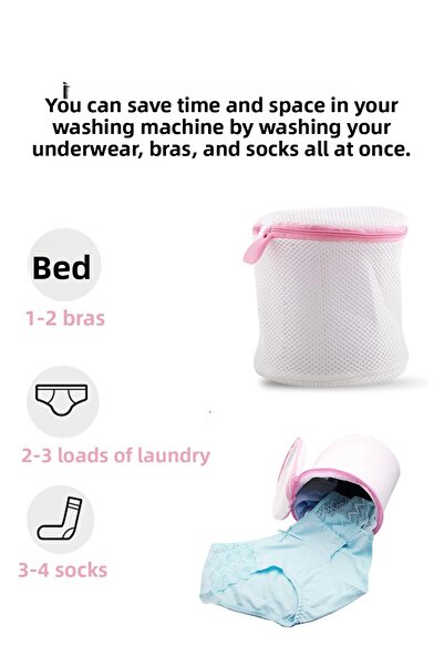 Beppu Bra Washing Ball Mesh Dirty Clean Laundry Bag Socks Washing Apparatus Suitcase Organizing Mini Washing Bag