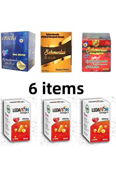 LedaPharma Leda Omega 3 60 Soft Paste with Kp & Molasses Mini