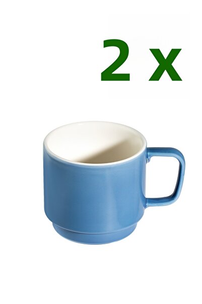 İD FİNE Saga Aqua Mug 250 Cc Set of 2 55102-165225