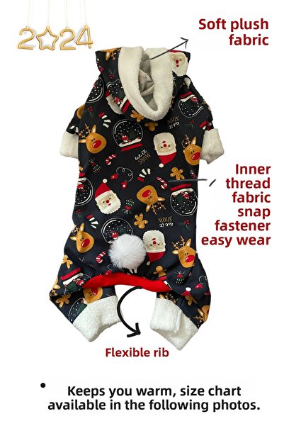 Barneystore عيد الميلاد السنة الجديدة القط الكلب السروال القصير - المفاجئة