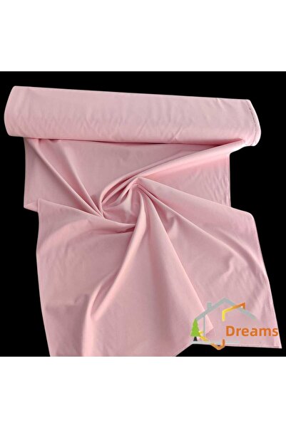 DÜŞLER EV TEKSTİLİ Plain Patternless Two-Sided Water and Stain Repellent Panama Linen Small-Scale Premier Duck Fabric Cloth 100X180