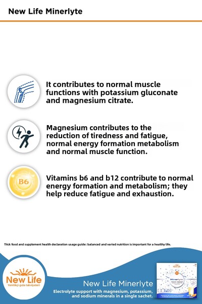 New Life Minerlyte 12 Sachets