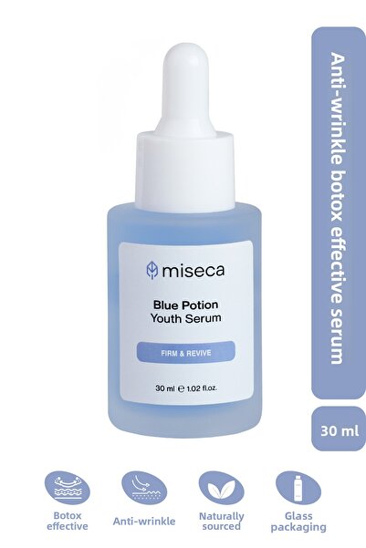 miseca Blue Potion Anti-Wrinkle Peptide Serum 30 ml |   Argireline Caffeine