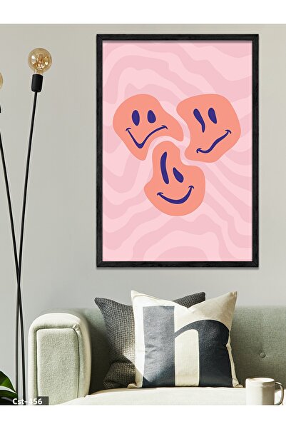 CeSht Gülenyüz One Piece Black Wooden Framed Painting
