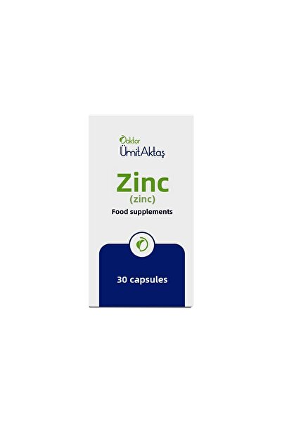 Dr. Ümit Aktaş Zinc High Bioavailability 30 Capsules