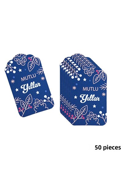 roco paper بطاقة هدايا مكتوب عليها سنة جديدة سعيدة، بطاقة تغليف رأس السنة الج...