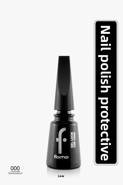Flormar Gel Look Giving Gel Look Top Coat - Finish Nail Polish - 000 - 868253...
