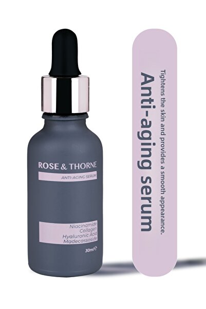ROSE & THORNE 30ml Anti-Aging Serum - Youth Elixir with Collagen, Hyaluronic ...