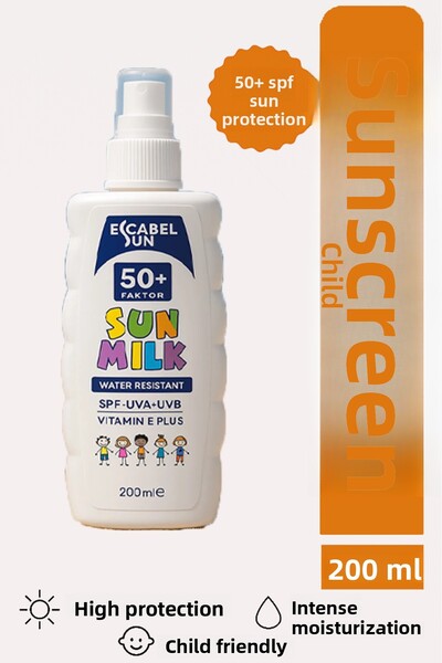 Escabel Sun واقي شمسي للأطفال بمعامل حماية 50 SPF للأطفال والرضع 200 مل
