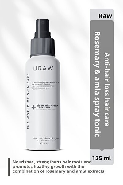 Uraw Anti-Hair Loss and Strengthening Effect |   Rosemary & Amla Extract Hair Tonic