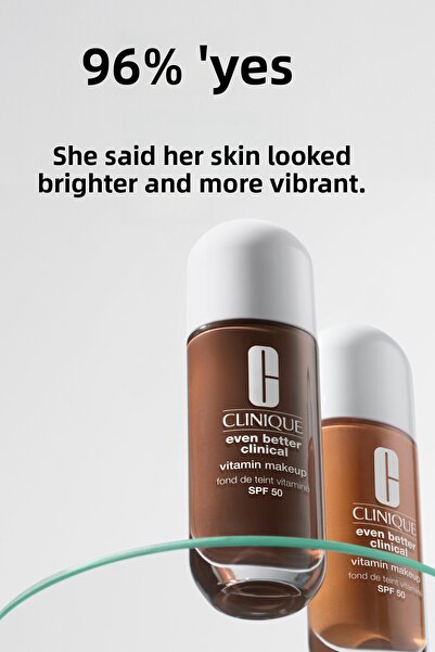 Clinique Even Better Clinical Vitamin Makeup SPF 50 Foundation - Color: Light Medium Cool 5 - 30ml | Vitamin C