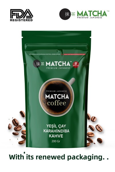 Bilge İlaç Matcha Premium Japanese Coffee with green tea and dandelion