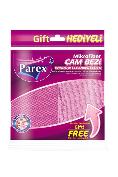 Parex Microfiber Glass Cloth (Microfiber Cleaning Cloth Gift)