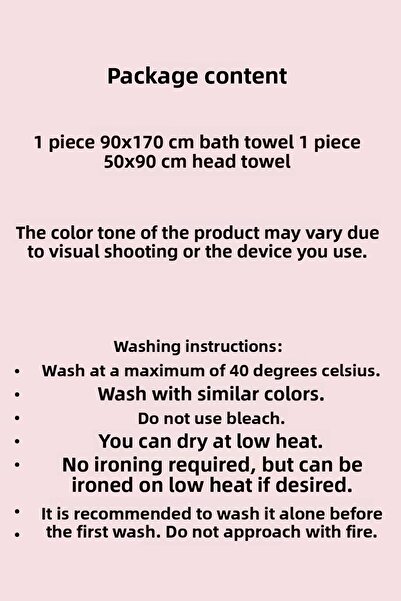 merland benvecocuk 2 Piece Oversized Luxury Premium Bathroom Spa Towel Set 90X170 cm Light Gray