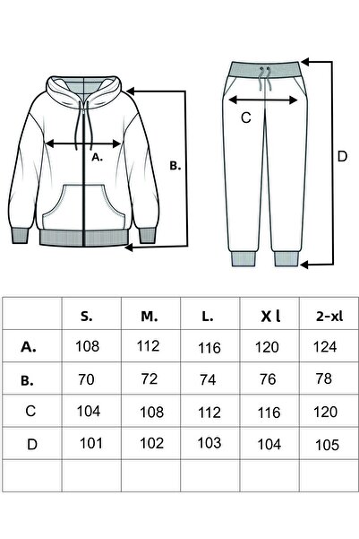 kam's Σετ με κουκούλα με φερμουάρ Oversize μπλε πράσινο λογότυπο