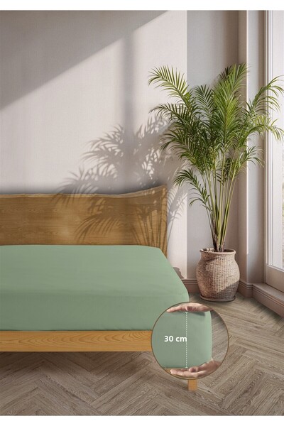 Evim Siena Ranforce 100% Cotton Fitted Sheet Set