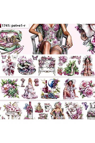 İthal H7-2m Flower Time PET Tape