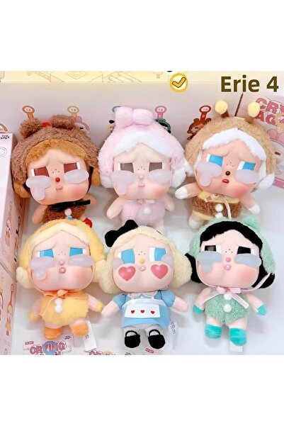 synshop Crying Again Cry Baby Popmart Surprise Package 17cm Plush Toy Bag Carm Ornament Keychain 1 Piece