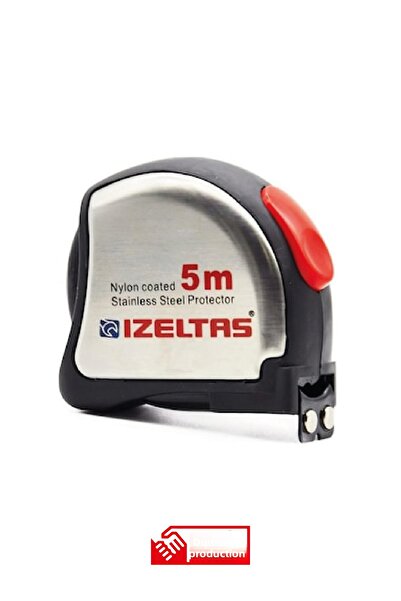İzeltaş Bandă de măsurare cromată 5 metri