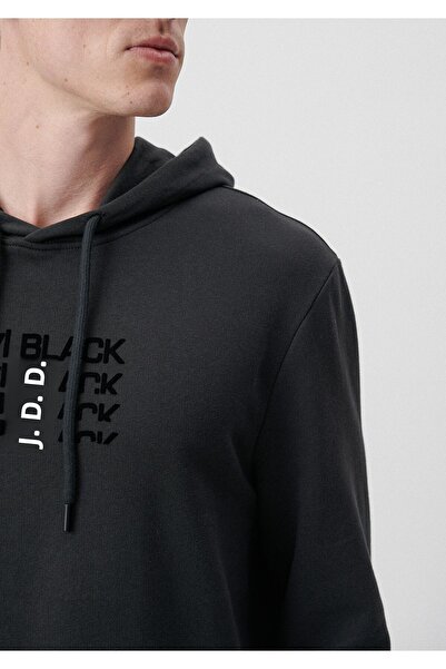 Mavi Μαύρο φούτερ με κουκούλα0611577-71379