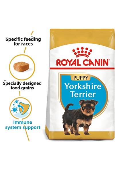 Royal Canin Hrană uscată Yorkshire Puppy pentru câini juniori, 1,5 kg
