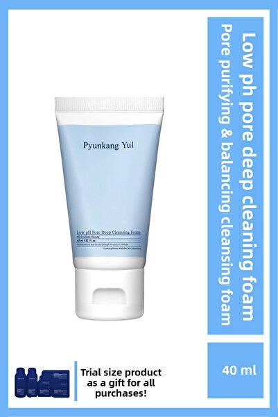 Pyunkang Yul رغوة تنظيف المسام ذات درجة الحموضة المنخفضة - رغوة تنظيف الوجه ذ...