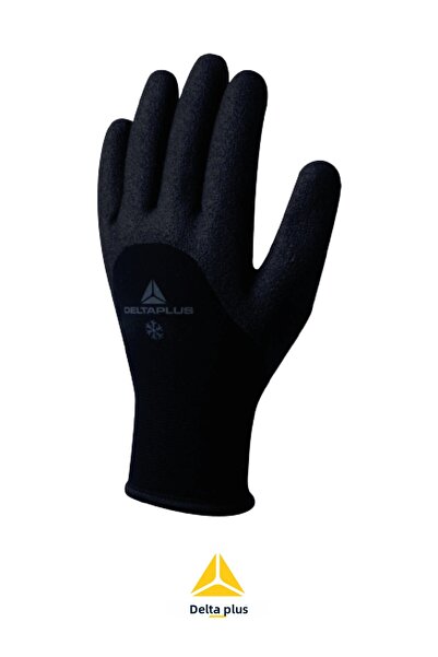 Delta Plus Vv750 Cold Weather Work Gloves | -30 ° C Thermal Protection, Pvc Coating, Anti-Slip Surface Gloves
