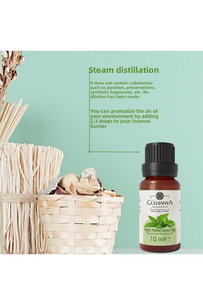 Gülhanya Aromaterapi English Peppermint Essential Oil 10ml