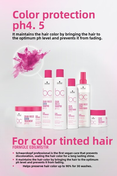 Bonacure Bc Clean Color Protective Shampoo 1000ml |   Seals the Hair Color