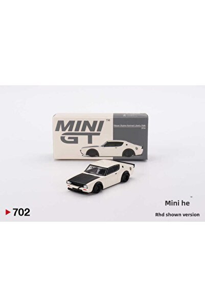 mini gt 164 نيسان سكايلاين كينميري ليبرتي ووك وايت Mgt00702-R
