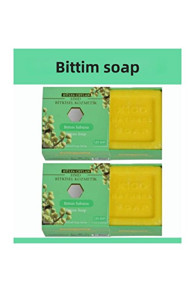HMD BİTKİSEL KOZMETİK صابون بيتيم 2 قطعة × 125 جرام صابون طبيعي