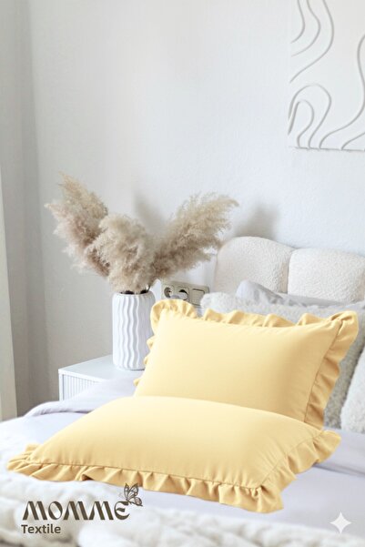 MoMMe FAȚĂ DE PERNE MODERNĂ CU FERMUAR 50X70 CM 2 BUC