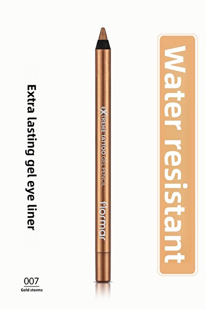 Flormar قلم جل إكستريم تاتو 07 جولد ستورم