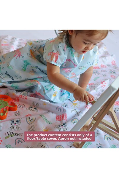 mammam always by your side غطاء أرضية/مفرش طاولة متعدد الأغراض مقاوم للماء وم...