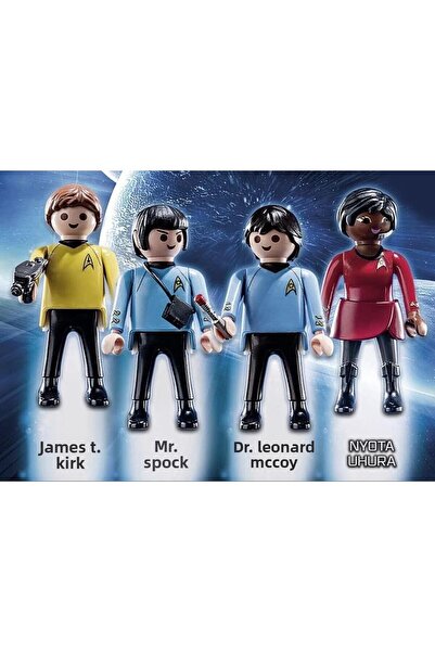 Playmobil - Set 4 Figurine De Colectie Star Trek