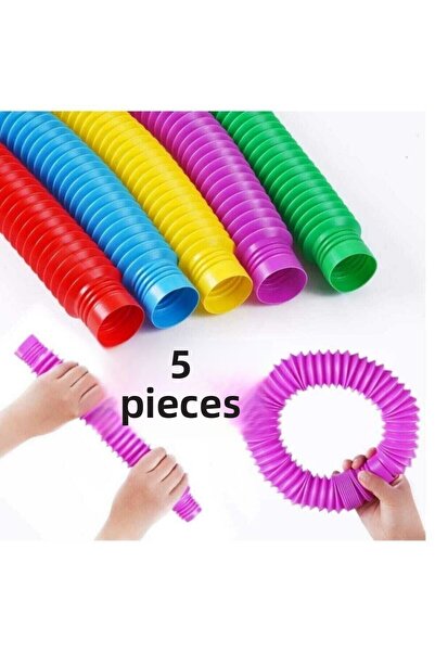 minibirevim مجموعة ألعاب فيدجيت تعليمية لتخفيف التوتر مكونة من 5 قطع ملونة