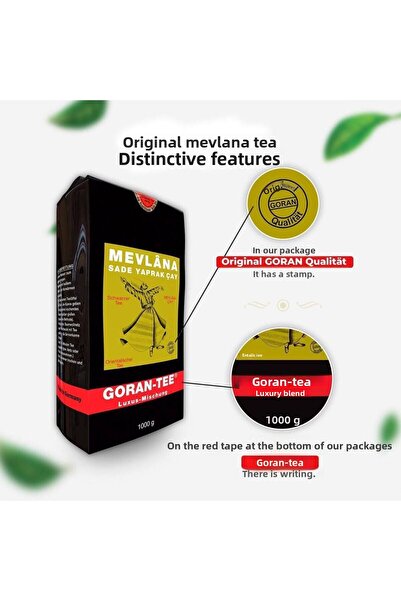 Mevlana Çay جوران تي مولانا كاي لوكس ميشونغ 1000 جرام