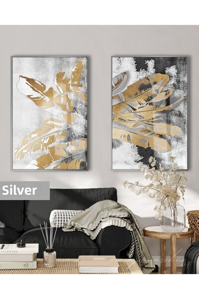 Harikabirev HARİKABİREV |   COMBINAT DE FRUNZE-PLUME MODERN ABSTRACT GRAY-GOL...