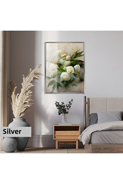 Harikabirev HARİKABİREV | MODELL DE FLORI VERDE-ALB | TABLA DE STICLA TEMPLAT...