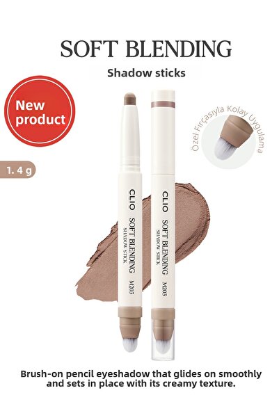 CLIO Creamy, Easy to Apply and Set Brush Pen Eyeshadow Soft Blending Shadow S...