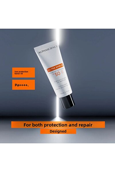 Alphascience Ultra Shield Spf 50, Uva 20, Pa Waterproof Broad Spectrum Sunscreen