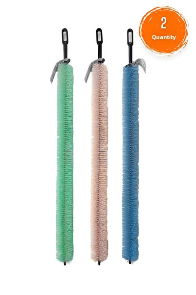 MAROKEN قطعتان من فرشاة الأرضية - قرص العسل للتدفئة، تنظيف بلاط الحمام