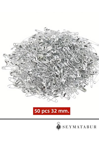 BALIM ÖRGÜ EVİ Ace cu cârlig 32 mm 50 buc. Culoare metalică