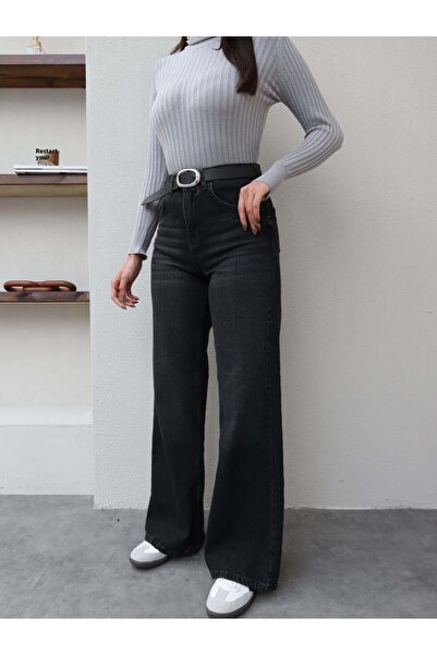 ESRAHELVACI Pantaloni de blugi drepti din Lycra