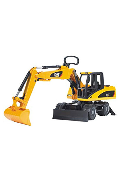 Bruder لعبة حفارة كاتربيلر ذات العجلات BR02445
