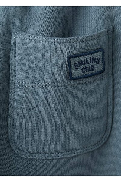 MANGO Baby İpli pamuklu jogger pantolon